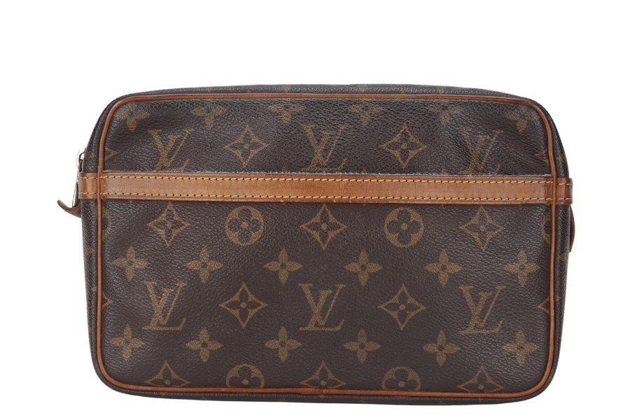 LOUIS VUITTON M51847 COMPIEGNE 23CM MONOGRAM CANVAS GOLD HARDWARE, NO DUST COVER