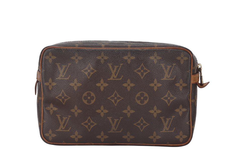 LOUIS VUITTON M51847 COMPIEGNE 23CM MONOGRAM CANVAS GOLD HARDWARE, NO DUST COVER