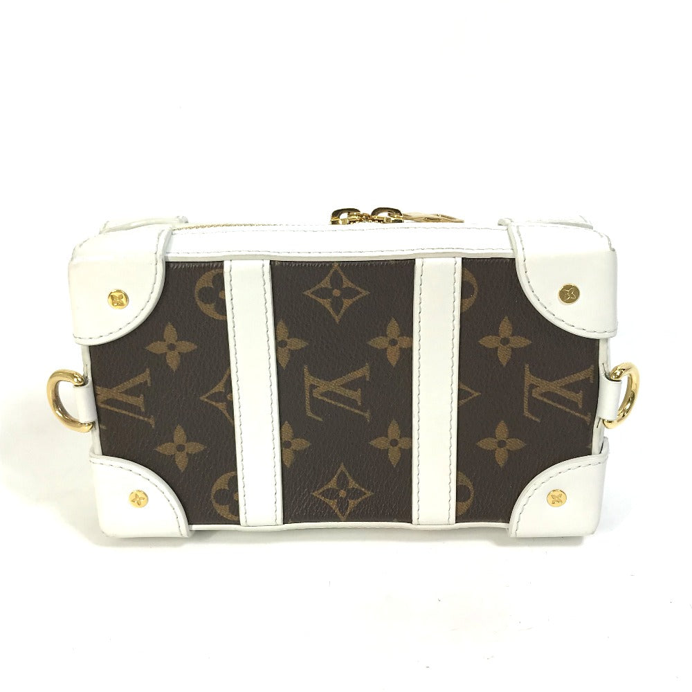 Louis Vuitton M80102 LVxNBA Soft Trunk Phone Monogram Leather Canvas White Shoulder Bag