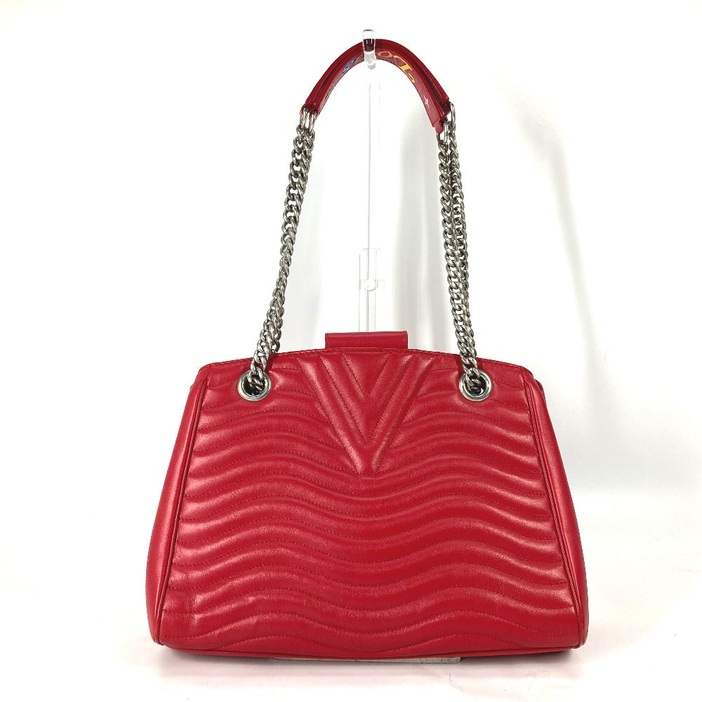 Louis Vuitton M51497 New Wave Leather Red Chain Shoulder Bag