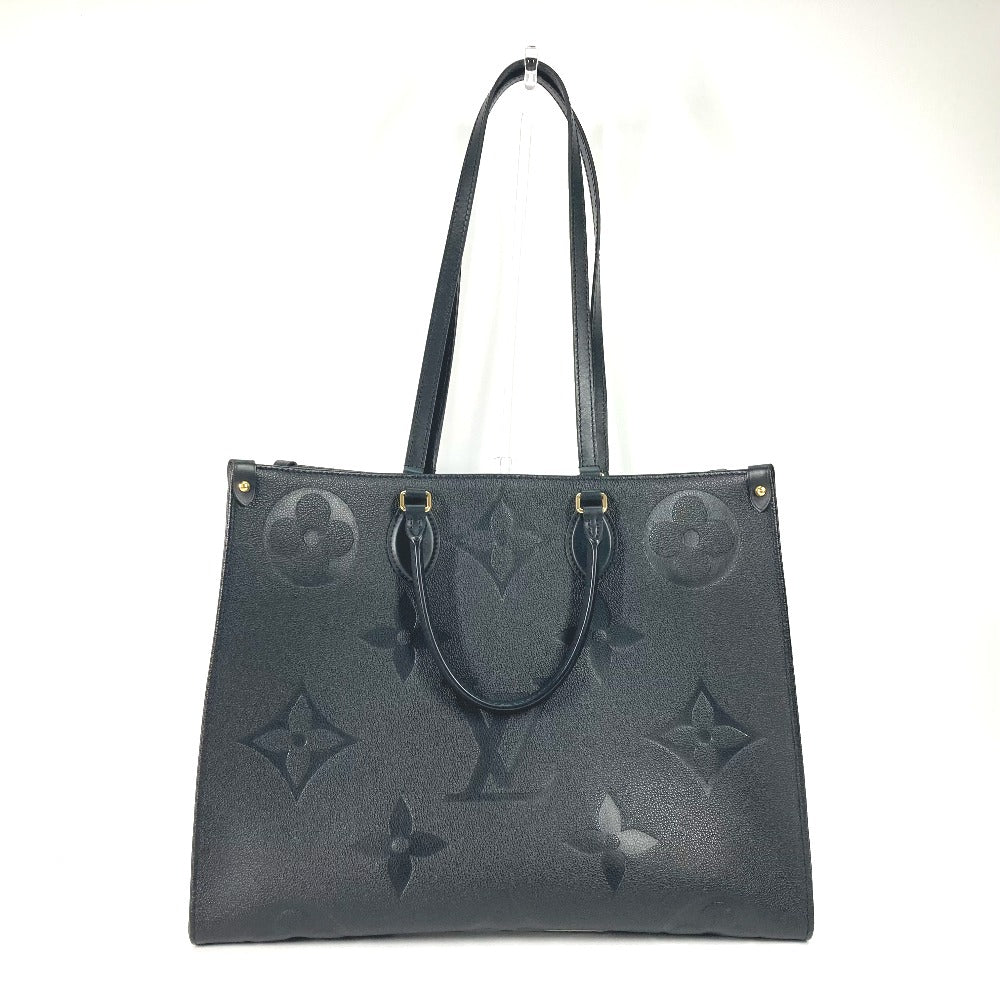 Louis Vuitton M44925 Ann Platt Ann Platt Monogram Leather Black Tote Bag