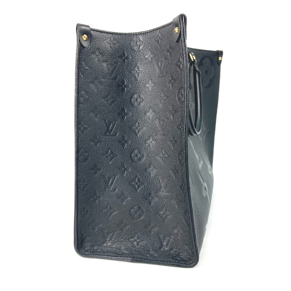 Louis Vuitton M44925 Ann Platt Ann Platt Monogram Leather Black Tote Bag