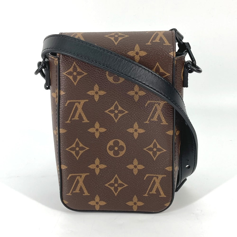 Louis Vuitton M81522 S Lock Vertical Wearable Monogram Canvas Brown Wallet Case