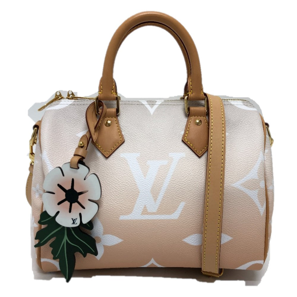 Louis Vuitton M45722 giant Gradient Speedy Monogram Canvas Pink Shoulder Bag