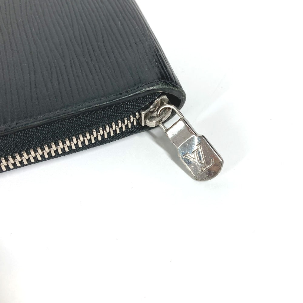 Louis Vuitton Long Purse M62643 Epi Leather Black Wallet Case