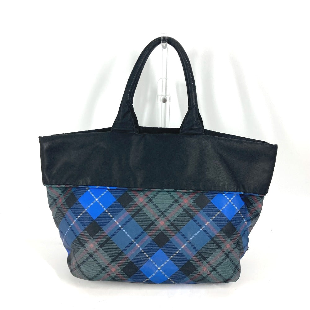 Shoulder Bag Check Bag Women Nylon Black