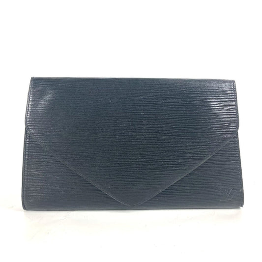 Louis Vuitton M52632 Epi Art deco Leather Black Clutch Bag