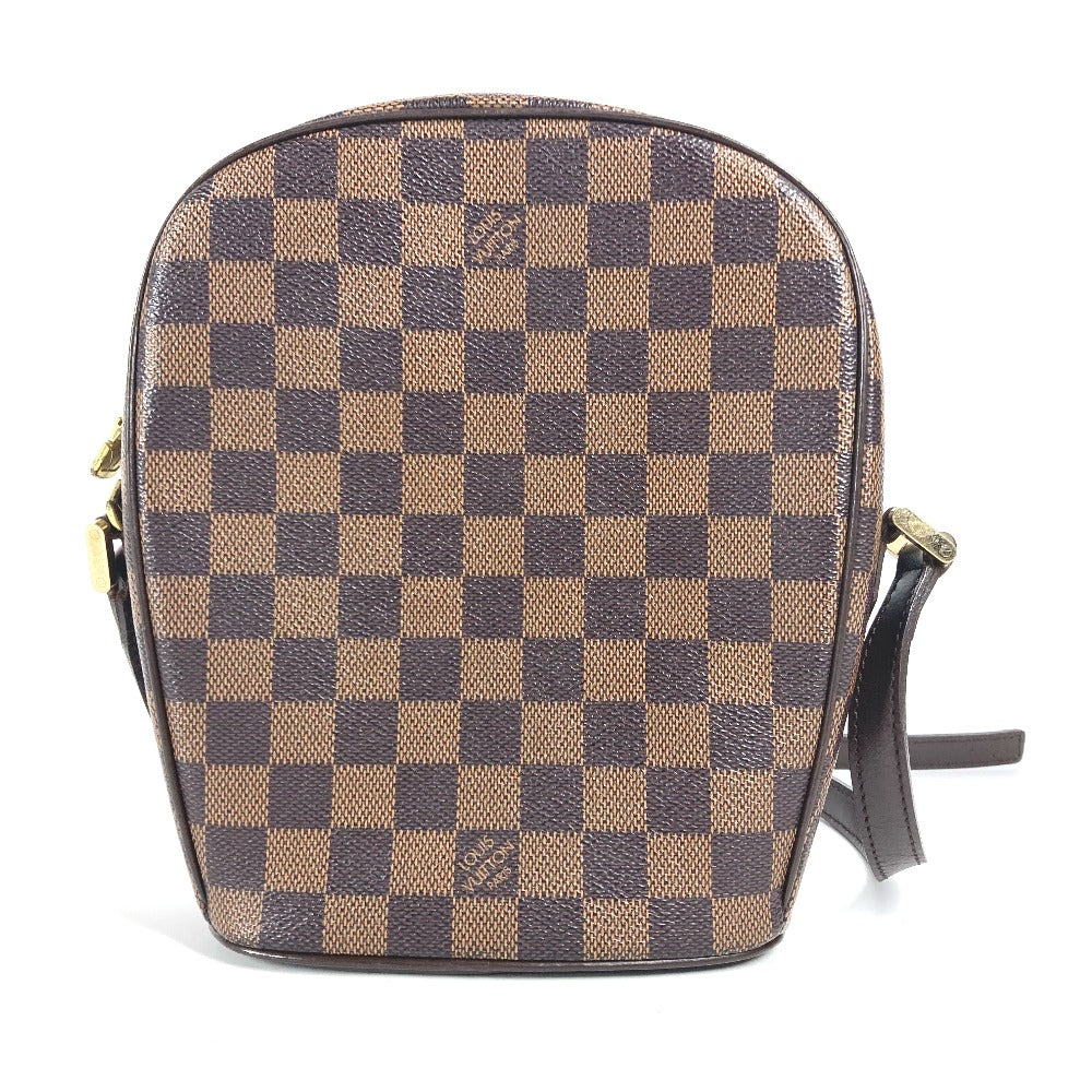 Louis Vuitton N51294 Damier Ipanema PM Canvas Brown Shoulder Bag