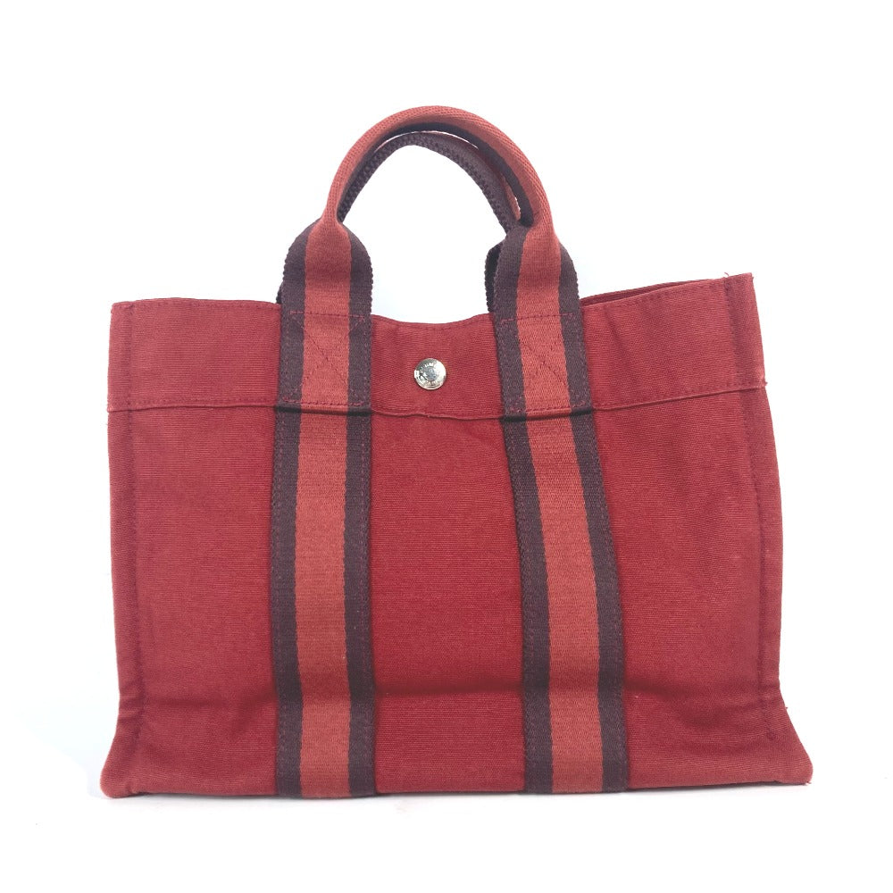 Fool Toepm Women Canvas Red Travel Bag