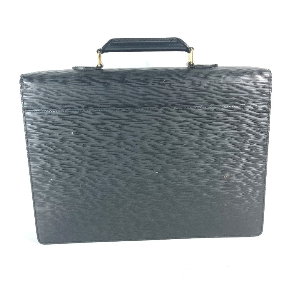 Louis Vuitton Business M54412 Epi Cerviet Leather Black Handbag