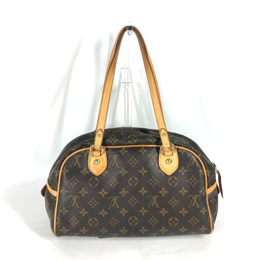 Louis Vuitton M95565 MontorgueilPM Monogram Canvas Brown Shoulder Bag