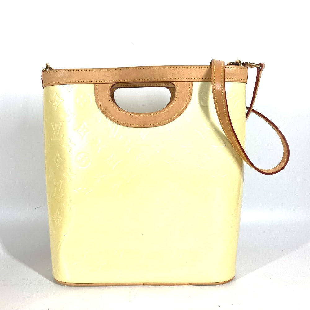 Louis Vuitton M91366 Vernis Stillwood Vertical Monogram Canvas White Handbag