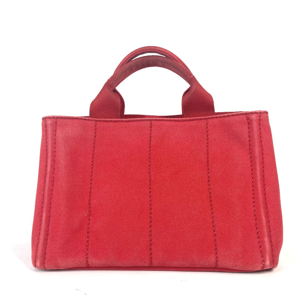 Tote Bag With Logo Canapa Women Canvas Red