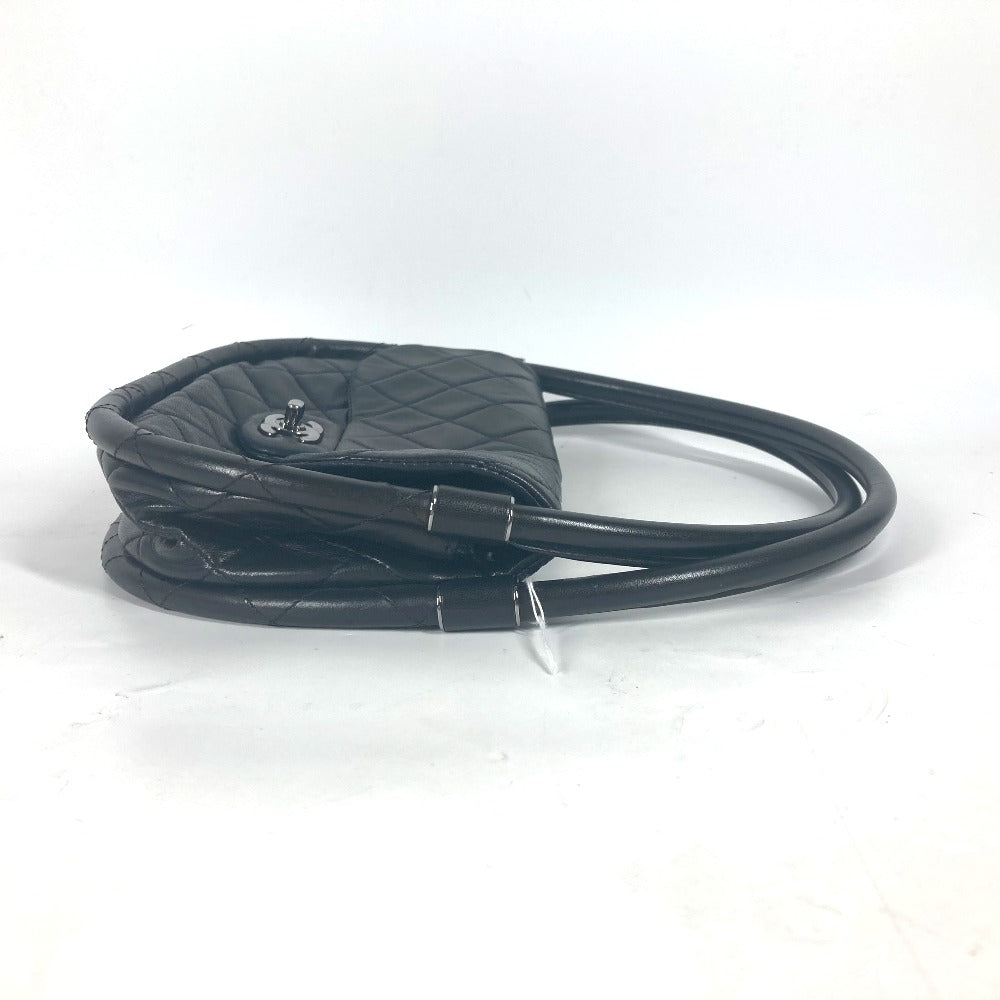 Chanel lambskin Hula hoop Black Handbag