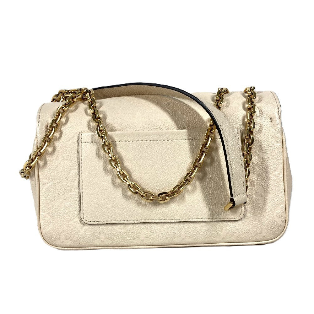 Louis Vuitton M46201 Ann Platt Ann Platt Monogram Leather White Shoulder Bag