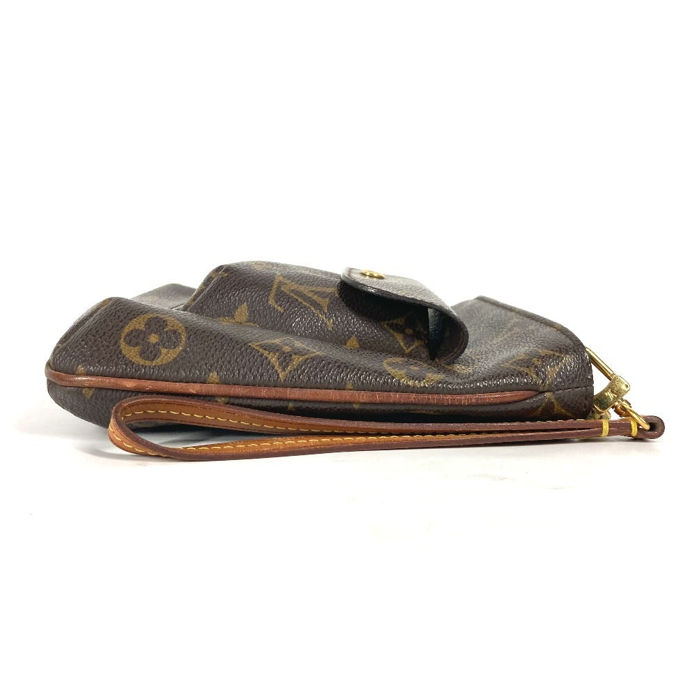 Louis Vuitton Pouch M51901 Partition Monogram Canvas Brown Handbag L 17