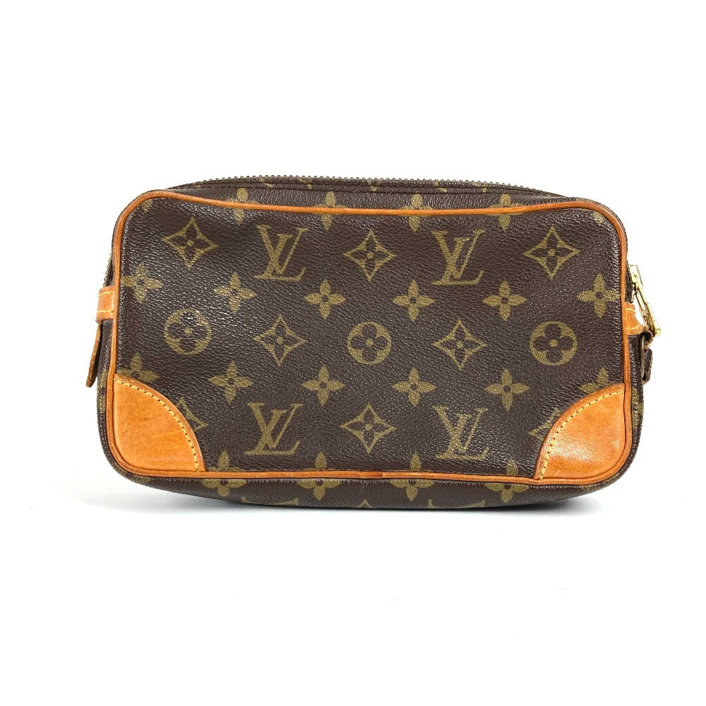 Louis Vuitton business M51827 Marly Dragonne PM Monogram Canvas Brown Handbag
