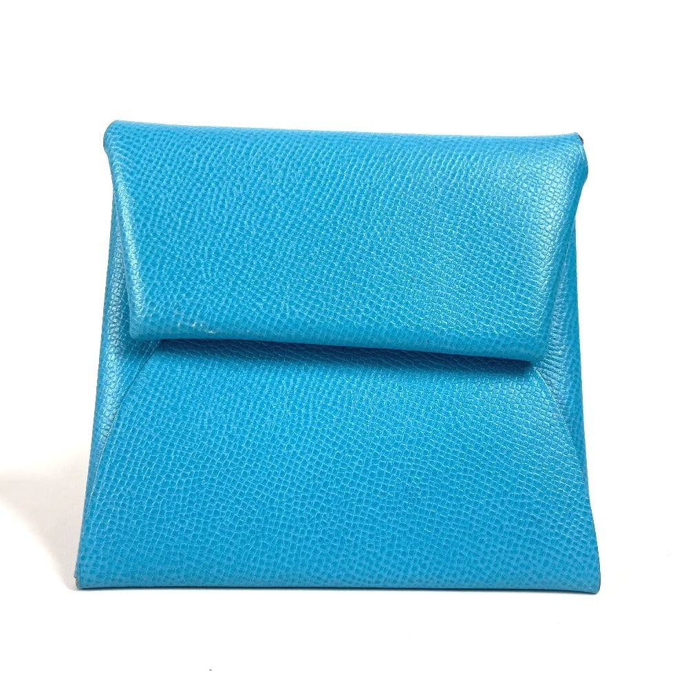 Coin Case Bastia Women(Unisex) Handbag Leather Blue Travel Bag