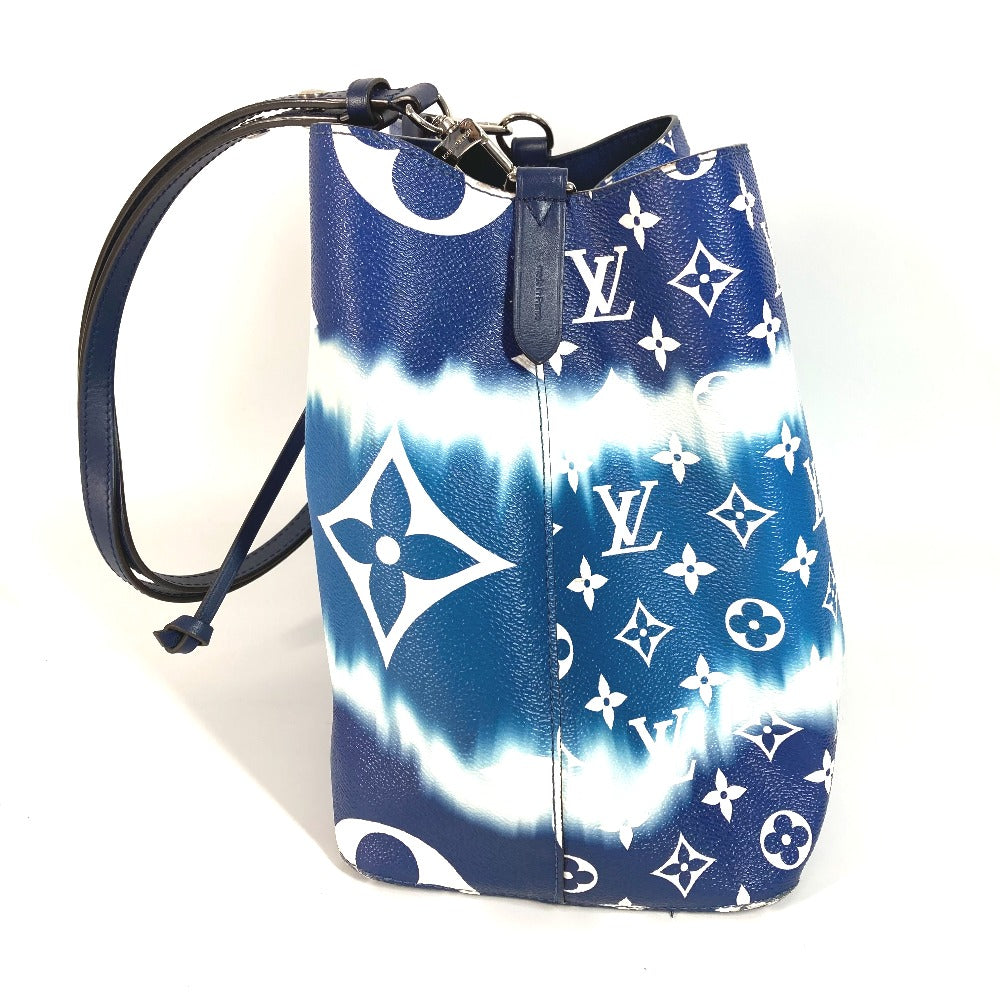 Louis Vuitton M45126 Escal Neonoe Leather Blue Shoulder Bag