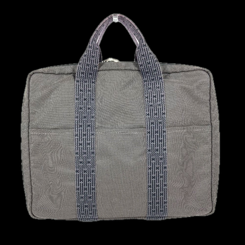 Gray Her Line Pc Case Canvas Travel Bag