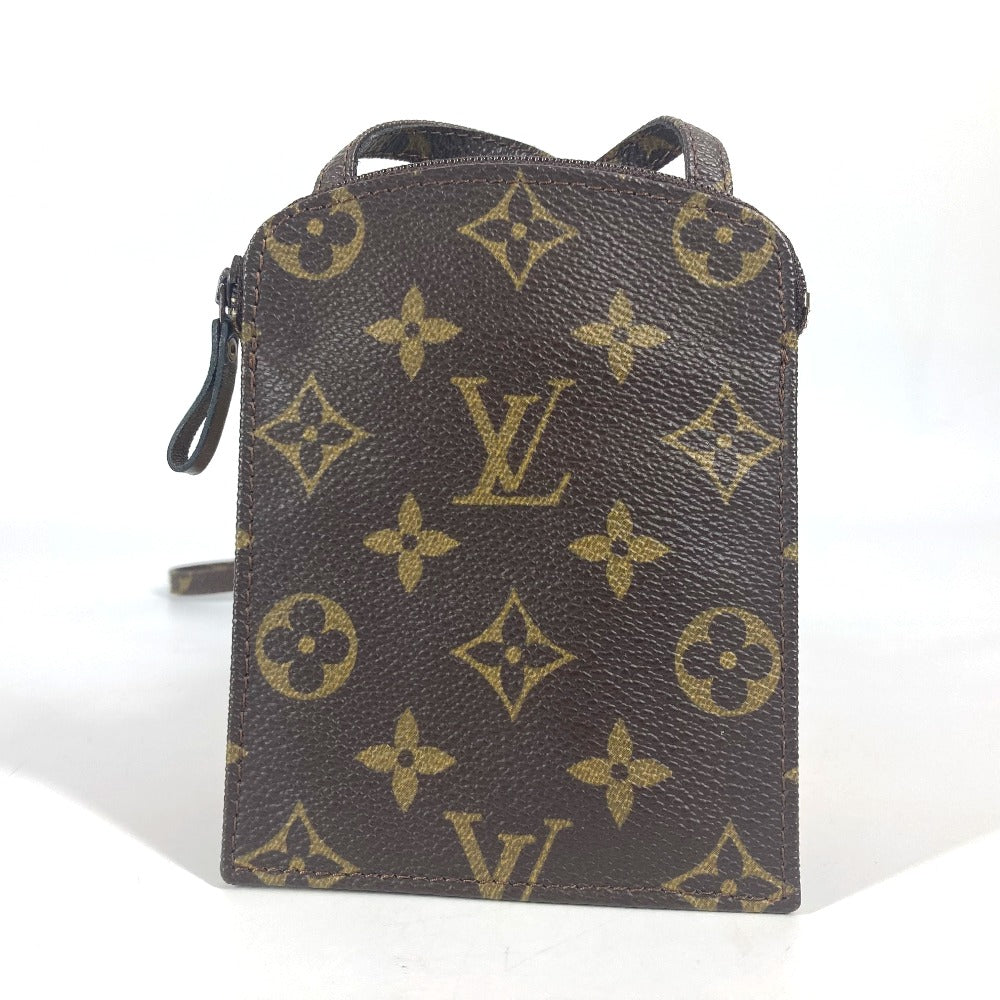 Louis Vuitton M45484 Pochette Secret Monogram Canvas Brown Shoulder Bag