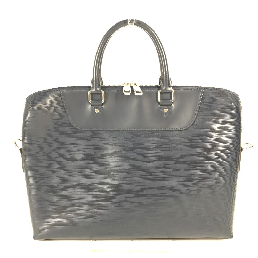 Louis Vuitton Business M51177 Epi Porto Leather Navy Handbag