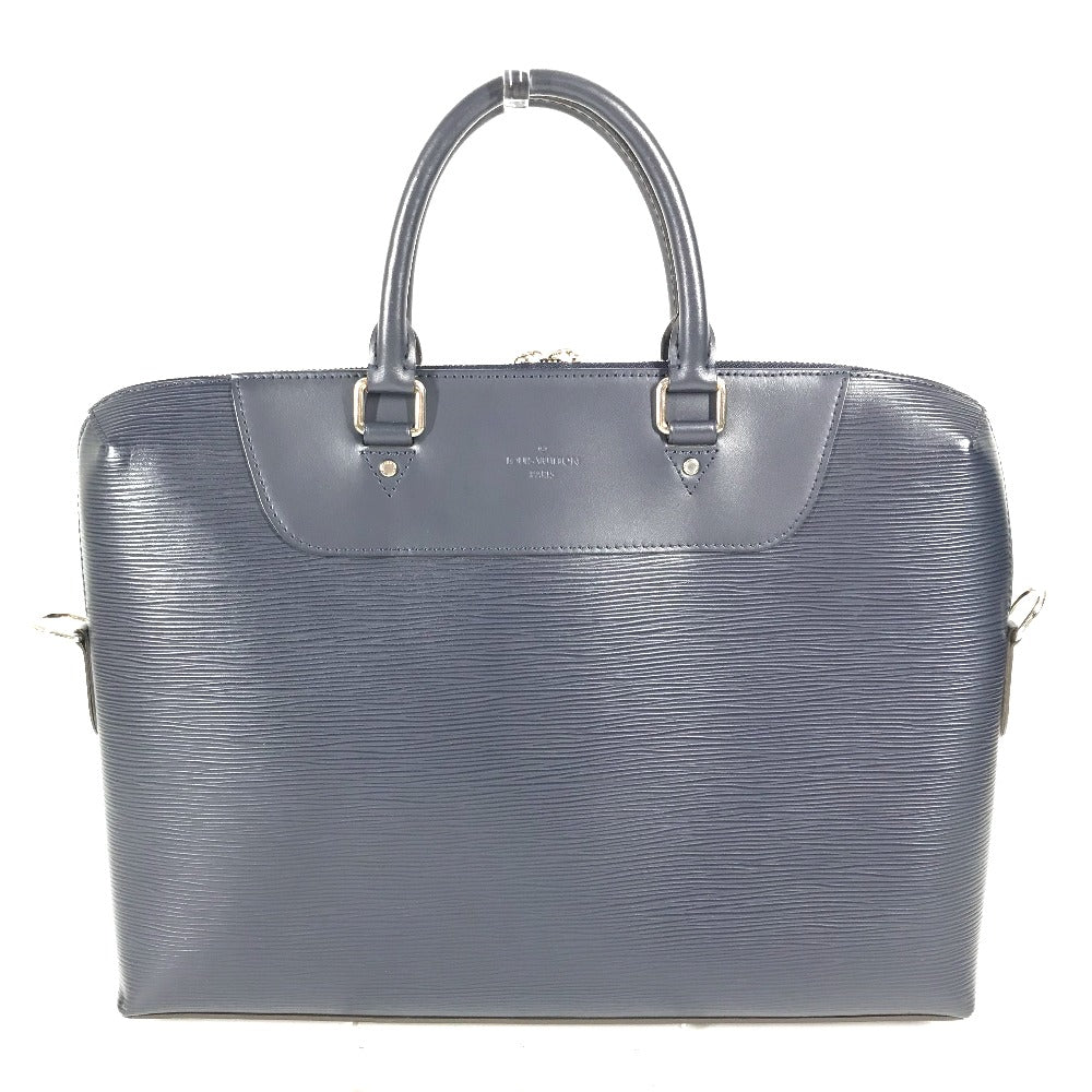 Louis Vuitton Business M51177 Epi Porto Leather Navy Handbag