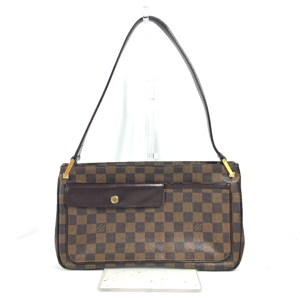 Louis Vuitton N51129 Damier Aubagne Canvas Brown Shoulder Bag L 6