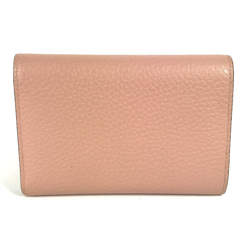 Louis Vuitton Trifold M62156 Taurillon Clemence Portefeuille Pink Wallet Case