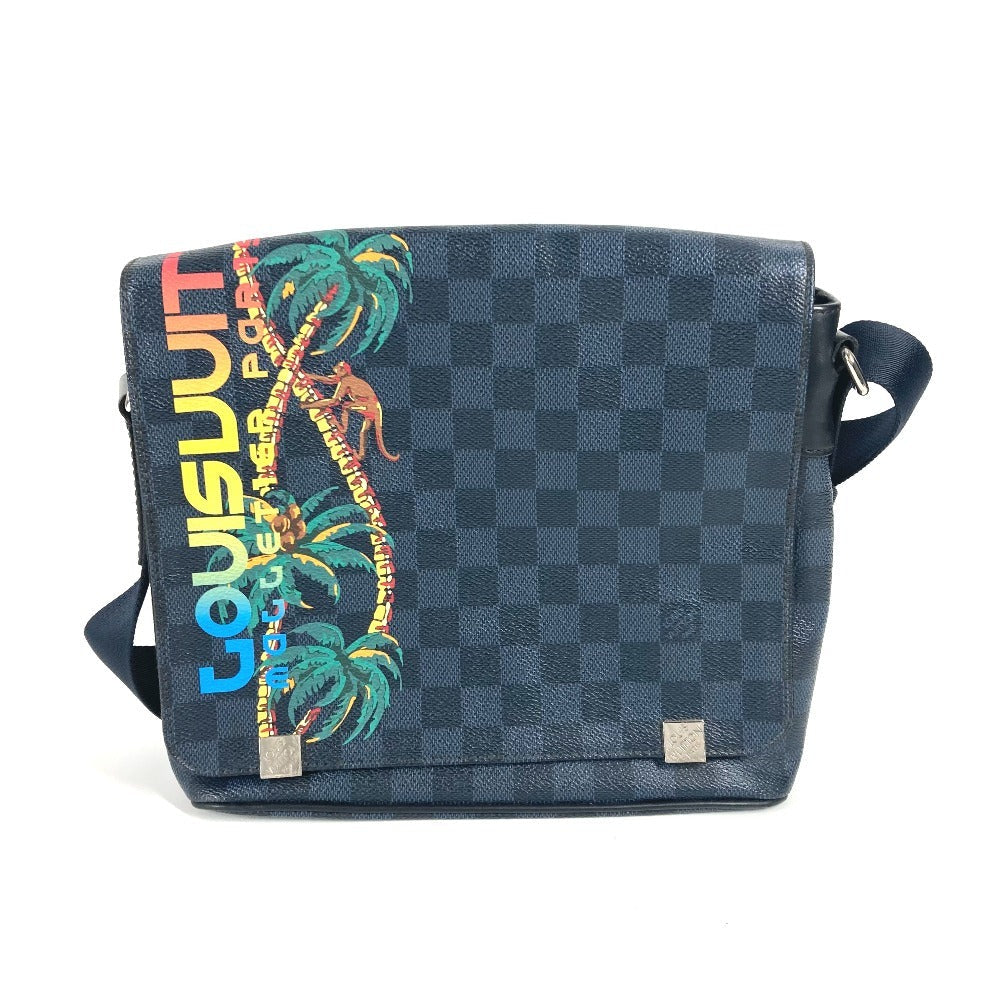 Louis Vuitton N50005 Damier Cobalt Damier Cobalt Canvas Navy Shoulder Bag
