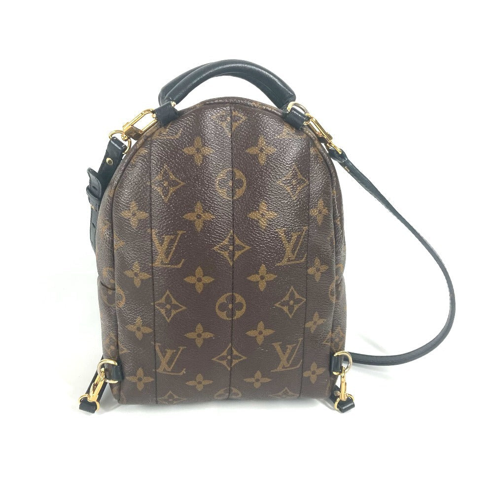 Louis Vuitton Backpack M44873 Palm Springs Monogram Canvas Brown Mini Jewelry L 10