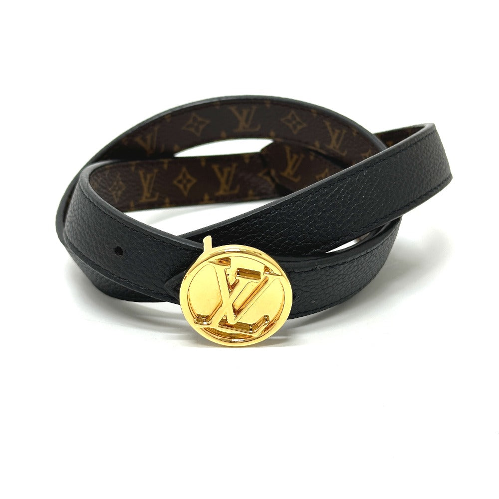 Louis Vuitton M0053X Santur Circle 20M 75 Monogram Canvas Brown Belt