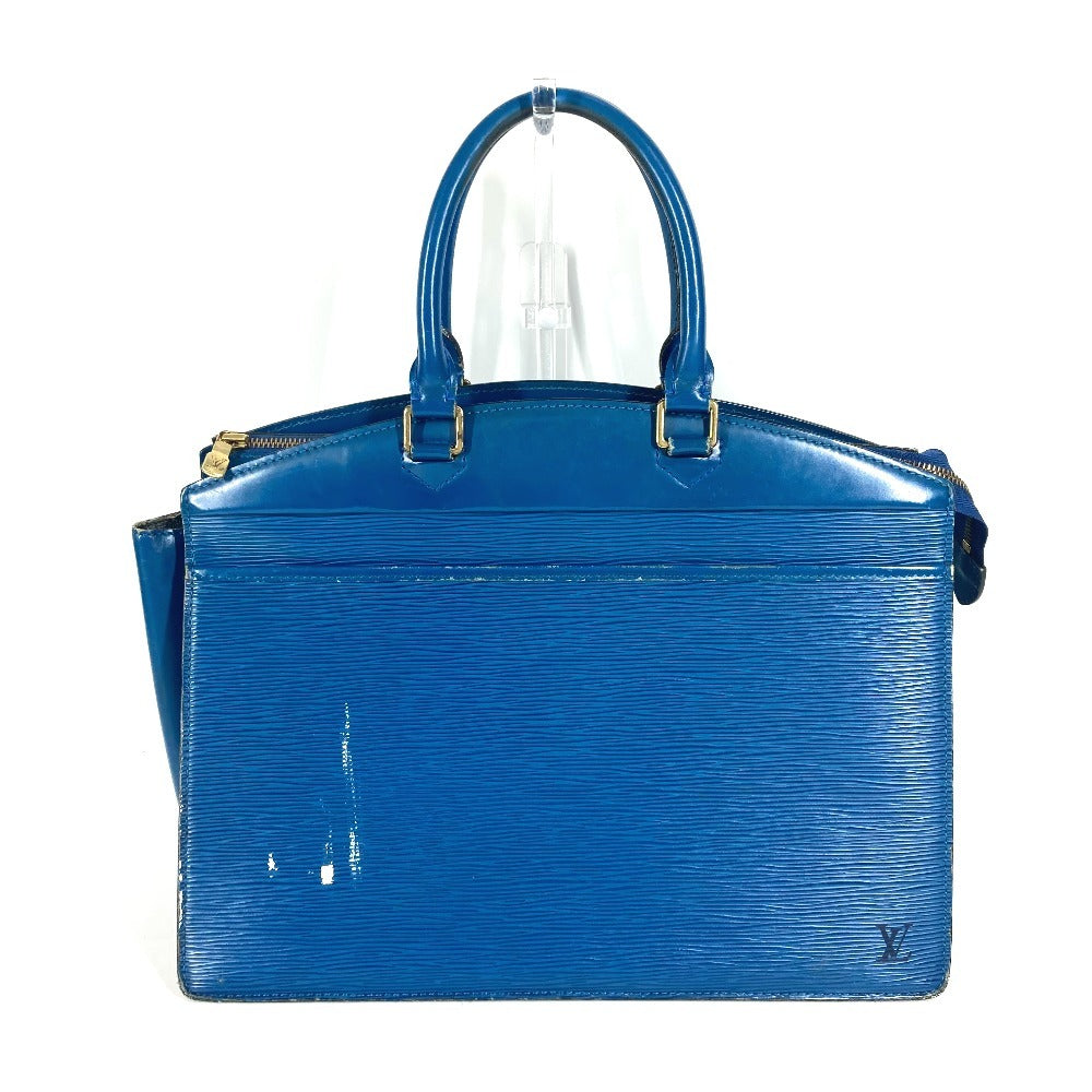 Louis Vuitton M48185 Epi Riviera Leather Blue Shoulder Bag