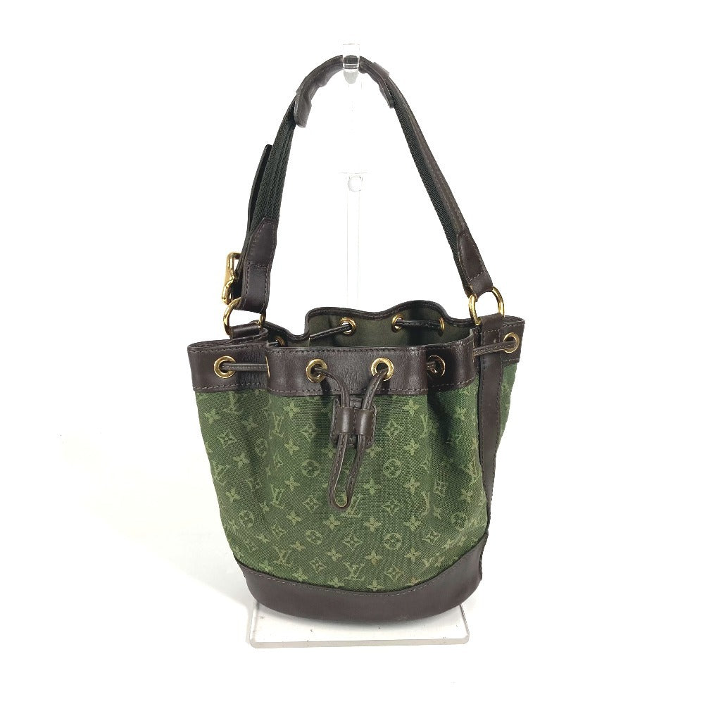 Louis Vuitton M92688 Noelie Monogram Canvas Khaki Mini Shoulder Bag