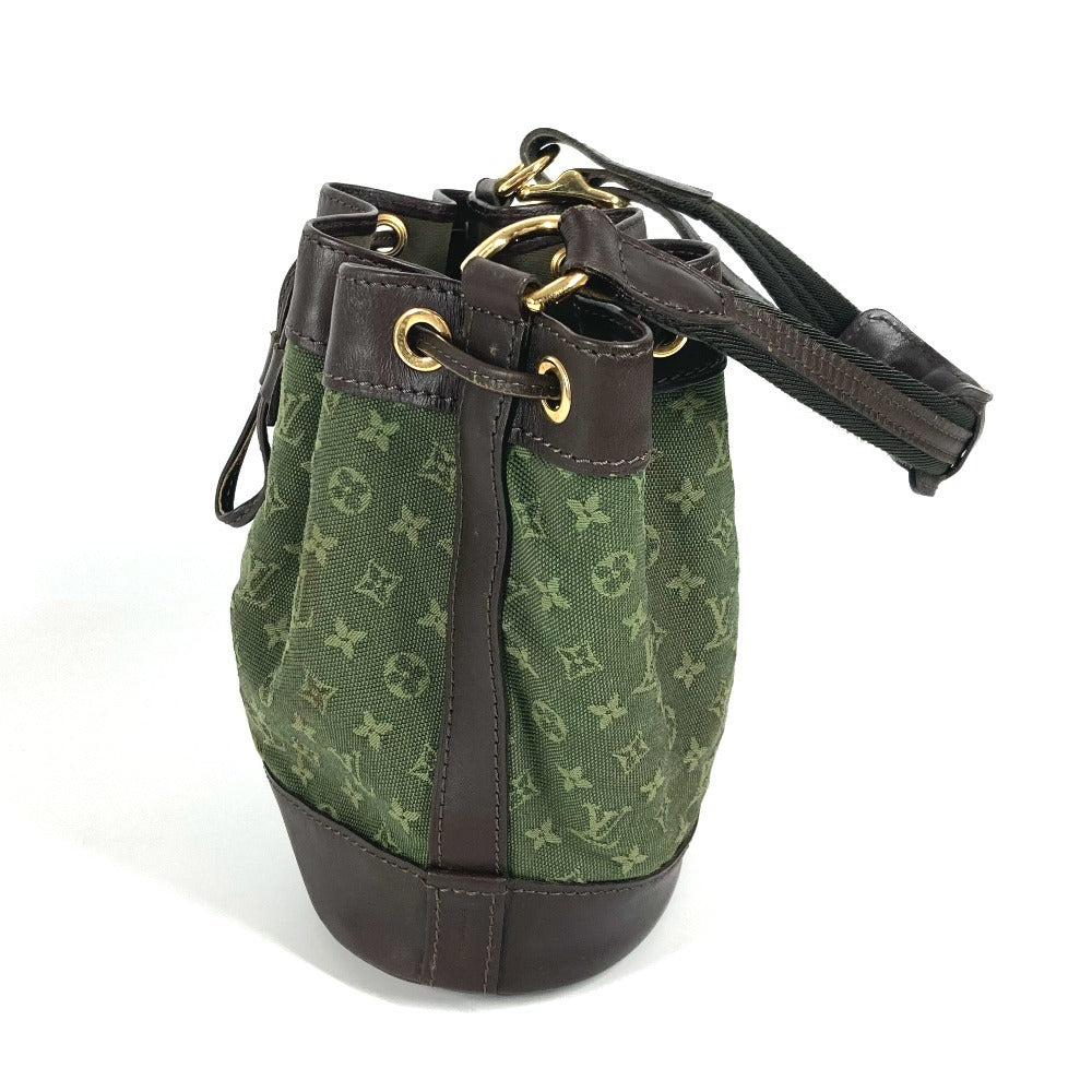 Louis Vuitton M92688 Noelie Monogram Canvas Khaki Mini Shoulder Bag