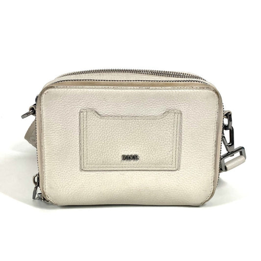 Dior Shoulder Bag Ivorytype Leather Logo