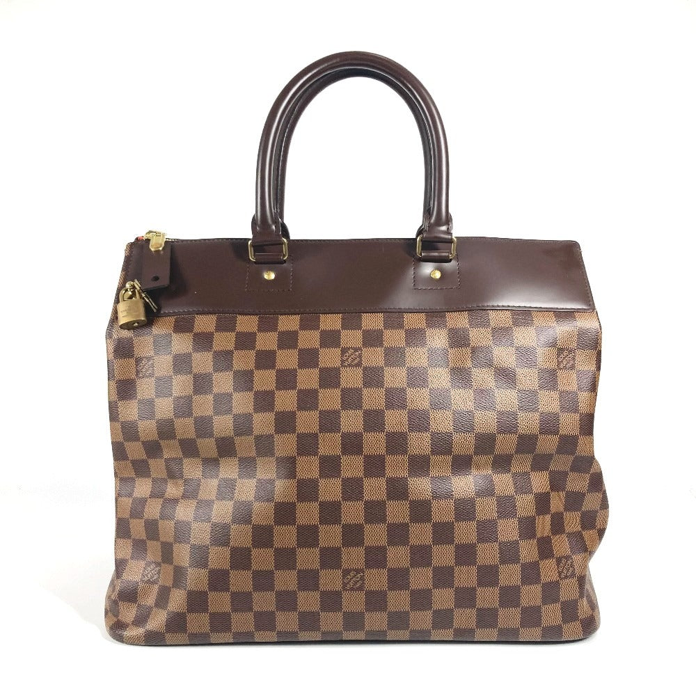 Louis Vuitton N41165 Damier Greenwich PM Canvas Brown Handbag L 2
