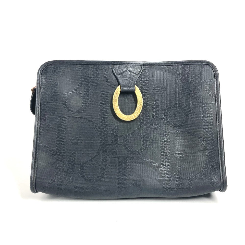 Dior Business Bag Pvc Navy Leather Logo Travel Bag