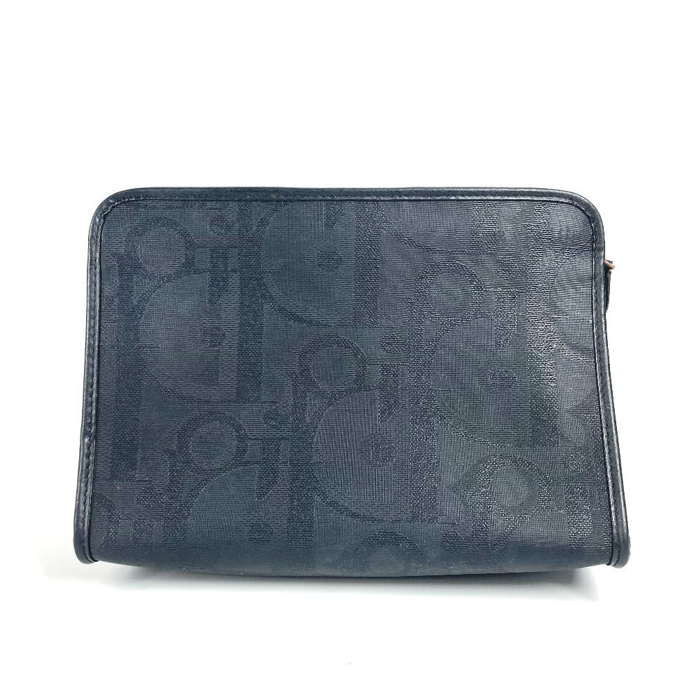Dior Business Bag Pvc Navy Leather Logo Travel Bag