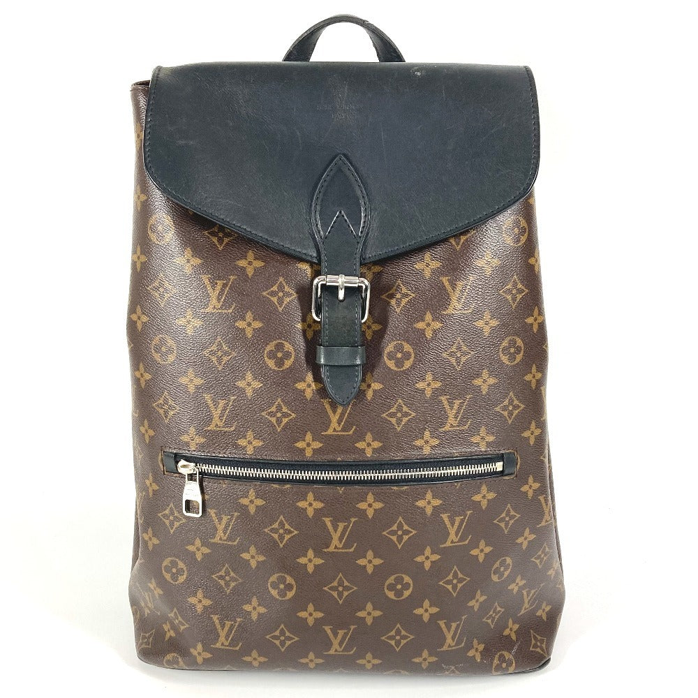 Louis Vuitton Backpack M40637 Macassar macacer Parc Monogram Leather Canvas Brown