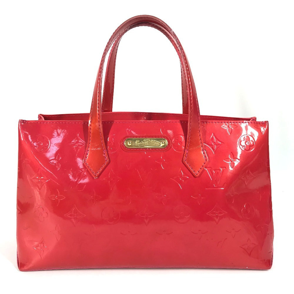 Louis Vuitton M93643 Vernis Wilshire Boulevard Monogram Pink Handbag