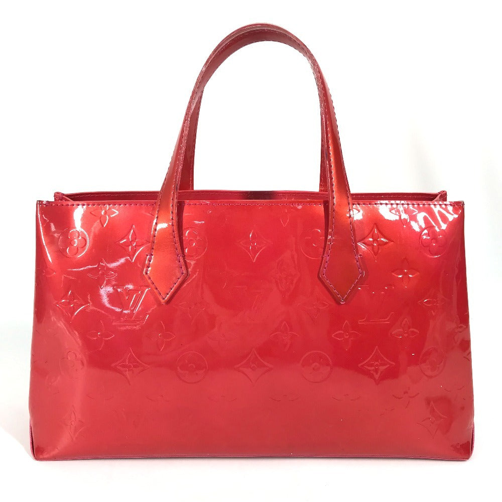Louis Vuitton M93643 Vernis Wilshire Boulevard Monogram Pink Handbag