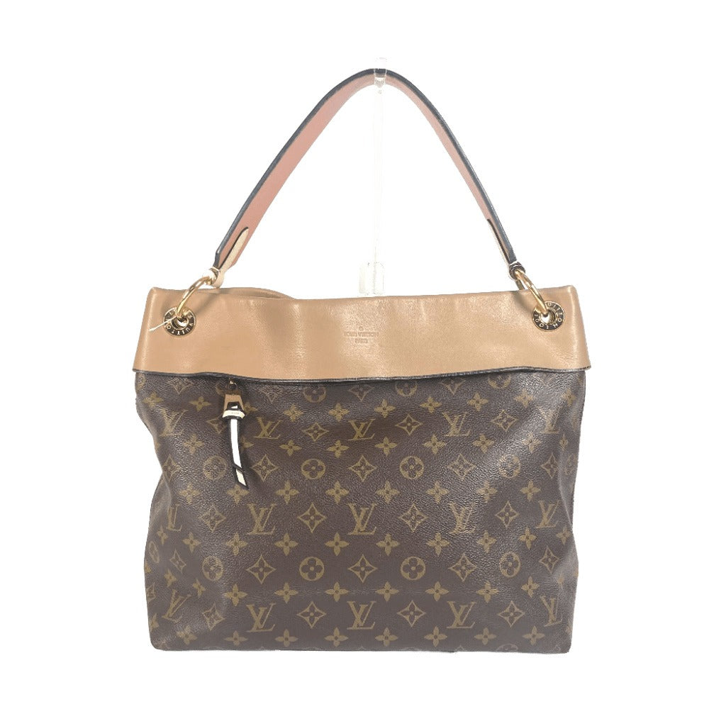 Louis Vuitton M43536 Tuyle Lee Monogram Leather Canvas Beige Shoulder Bag