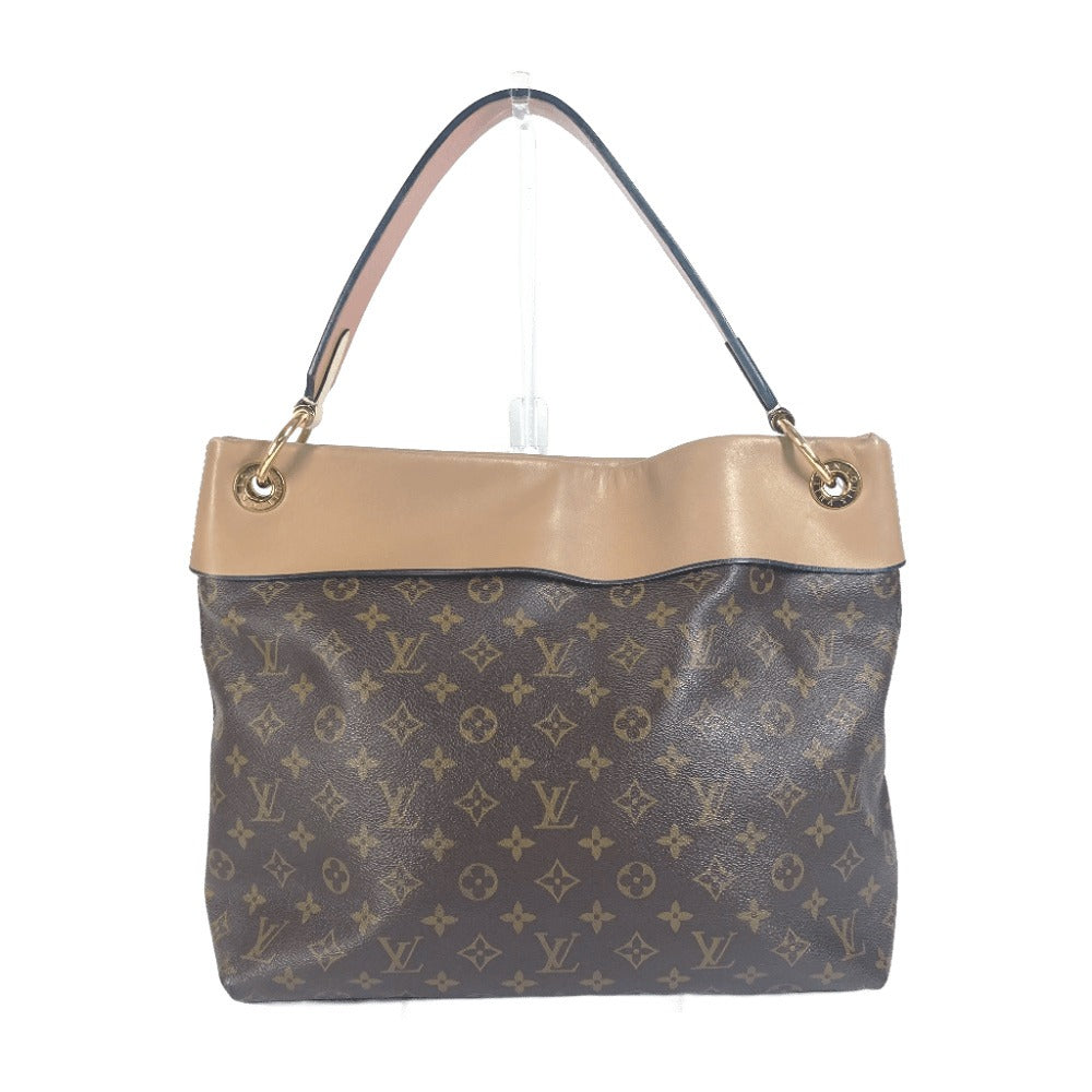 Louis Vuitton M43536 Tuyle Lee Monogram Leather Canvas Beige Shoulder Bag
