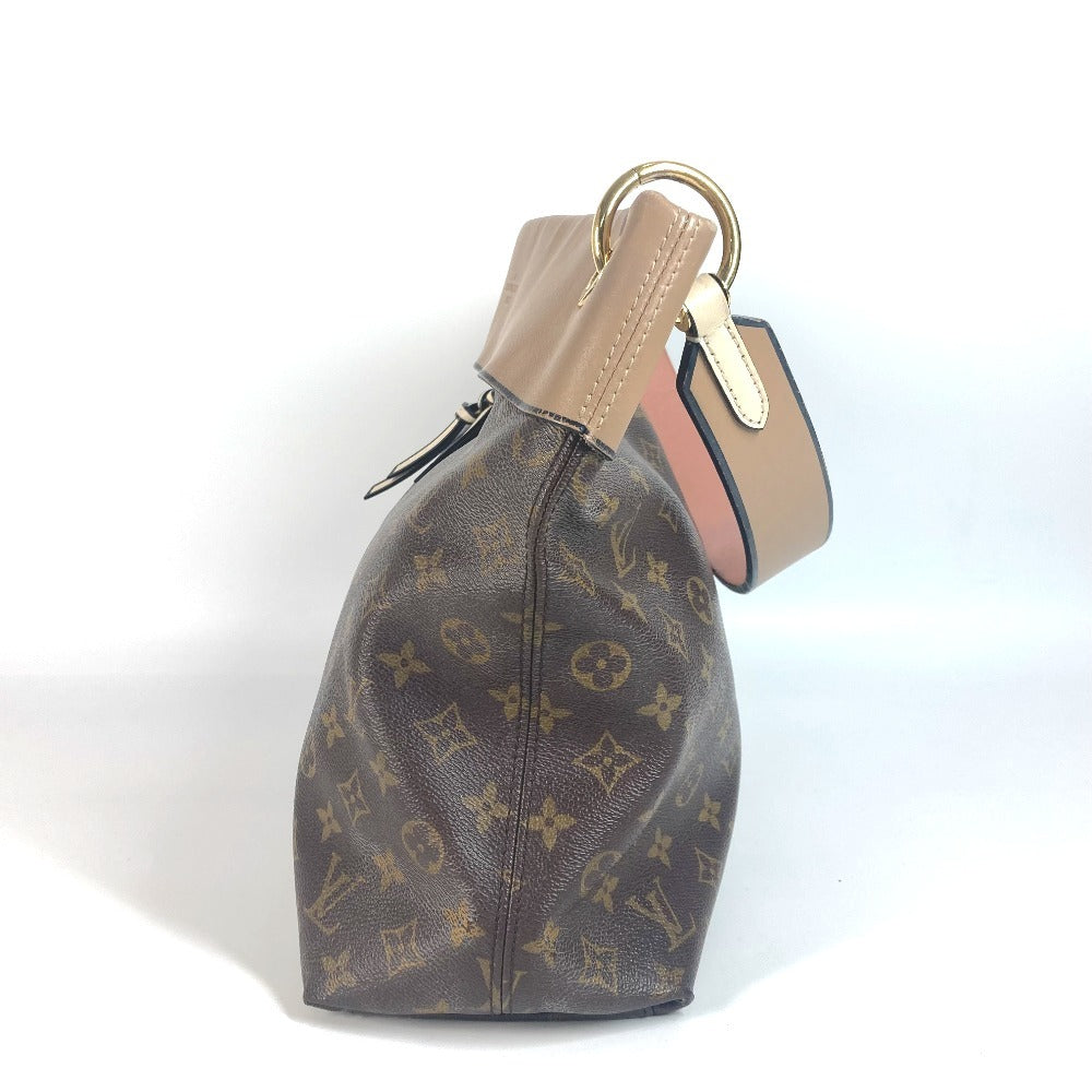 Louis Vuitton M43536 Tuyle Lee Monogram Leather Canvas Beige Shoulder Bag
