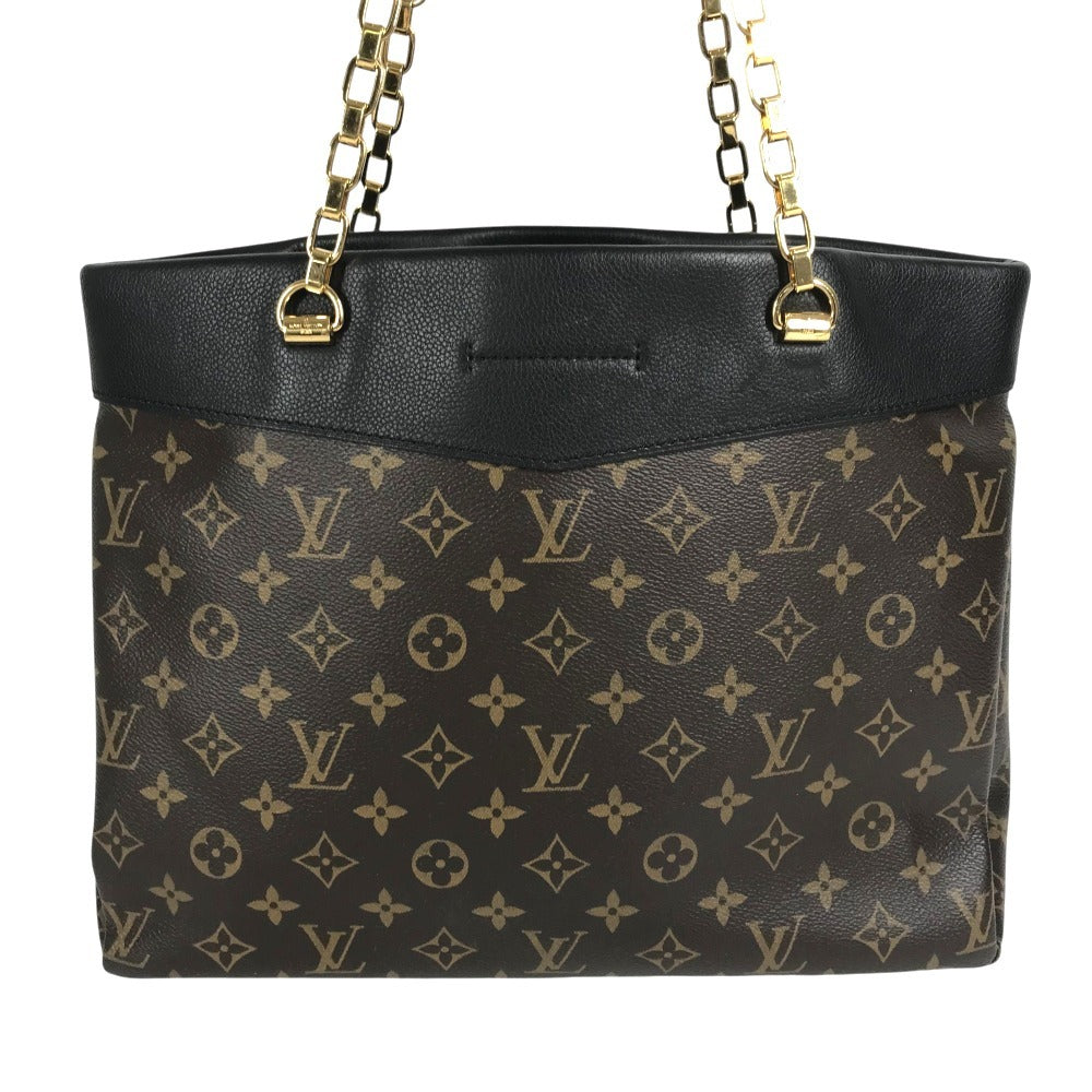 Louis Vuitton M51198 Parashopper Monogram Leather Canvas Brown Shoulder Bag