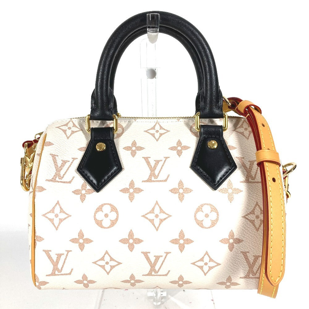 Louis Vuitton M46906 dune Speedy bandouliere 20 Monogram Canvas White Shoulder Bag