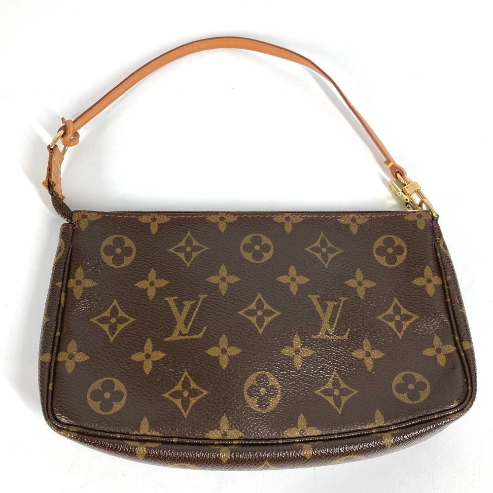 Louis Vuitton Accessory pouch M95008 Cherry Monogram Canvas Brown Clutch Bag