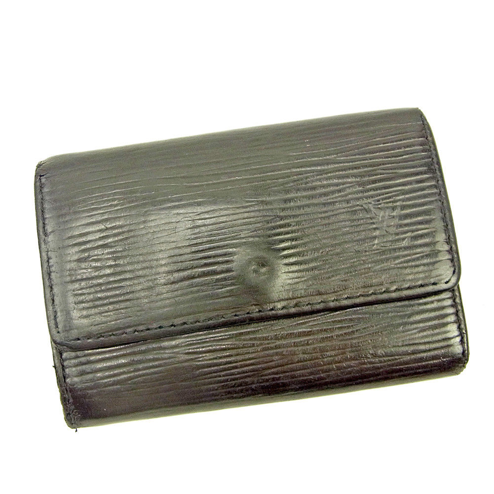 Louis Vuitton Key holder M63812 Noir Black Key Chain L1841