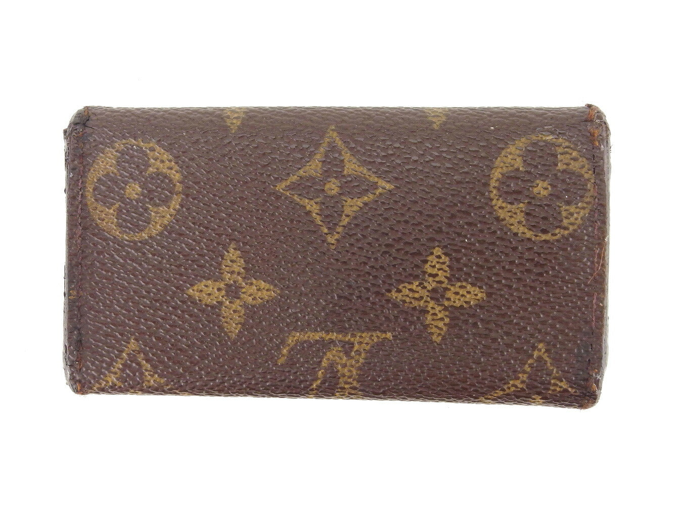 Louis Vuitton Key holder M62631 Multicles4 Brown Beige Gold Key Chain L2590
